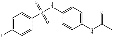 N-(4-{[(4-fluorophenyl)sulfonyl]amino}phenyl)acetamide Structure