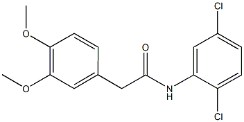 N-(2,5-dichlorophenyl)-2-(3,4-dimethoxyphenyl)acetamide Structure