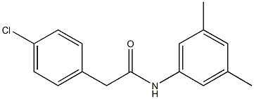 2-(4-chlorophenyl)-N-(3,5-dimethylphenyl)acetamide,349417-34-1,结构式