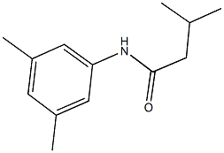 N-(3,5-dimethylphenyl)-3-methylbutanamide,349417-42-1,结构式