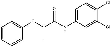 N-(3,4-dichlorophenyl)-2-phenoxypropanamide Structure