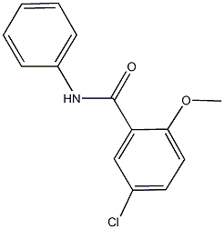 349419-19-8 5-chloro-2-methoxy-N-phenylbenzamide