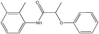N-(2,3-dimethylphenyl)-2-phenoxypropanamide,349419-73-4,结构式