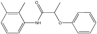 N-(2,3-dimethylphenyl)-2-phenoxypropanamide Structure