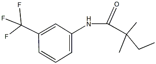 2,2-dimethyl-N-[3-(trifluoromethyl)phenyl]butanamide|