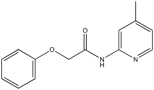 349421-77-8 N-(4-methyl-2-pyridinyl)-2-phenoxyacetamide