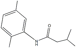 N-(2,5-dimethylphenyl)-3-methylbutanamide Structure