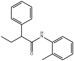 N-(2-methylphenyl)-2-phenylbutanamide,349432-24-2,结构式