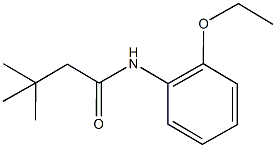 N-(2-ethoxyphenyl)-3,3-dimethylbutanamide Structure
