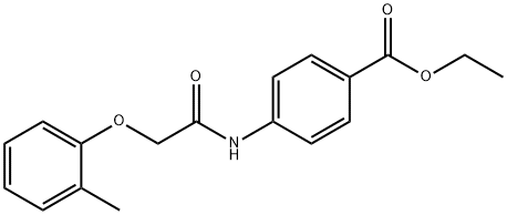 ethyl 4-{[(2-methylphenoxy)acetyl]amino}benzoate|