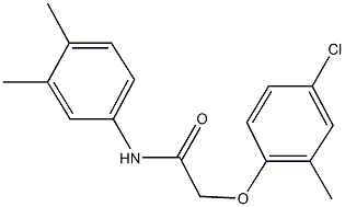 2-(4-chloro-2-methylphenoxy)-N-(3,4-dimethylphenyl)acetamide|