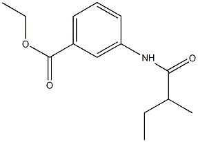 349540-95-0 ethyl 3-[(2-methylbutanoyl)amino]benzoate