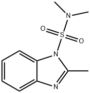 N,N,2-trimethyl-1H-benzimidazole-1-sulfonamide Struktur