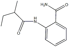 2-[(2-methylbutanoyl)amino]benzamide,349577-02-2,结构式