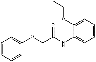 N-(2-ethoxyphenyl)-2-phenoxypropanamide Structure