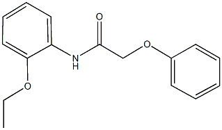 N-(2-ethoxyphenyl)-2-phenoxyacetamide 结构式