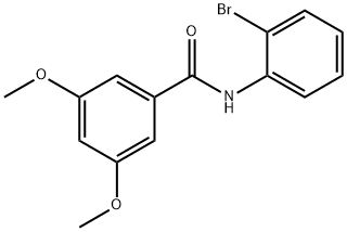 N-(2-bromophenyl)-3,5-dimethoxybenzamide,349618-41-3,结构式