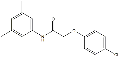 2-(4-chlorophenoxy)-N-(3,5-dimethylphenyl)acetamide,349618-73-1,结构式