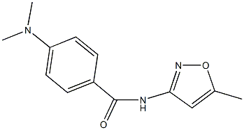 4-(dimethylamino)-N-(5-methyl-3-isoxazolyl)benzamide,349622-35-1,结构式