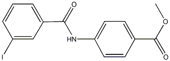 methyl 4-[(3-iodobenzoyl)amino]benzoate,349632-71-9,结构式