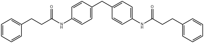 3-phenyl-N-(4-{4-[(3-phenylpropanoyl)amino]benzyl}phenyl)propanamide|