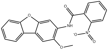 350707-80-1 2-nitro-N-(2-methoxydibenzo[b,d]furan-3-yl)benzamide