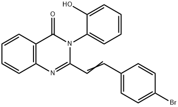 2-[2-(4-bromophenyl)vinyl]-3-(2-hydroxyphenyl)-4(3H)-quinazolinone|