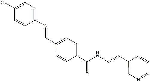 4-{[(4-chlorophenyl)sulfanyl]methyl}-N