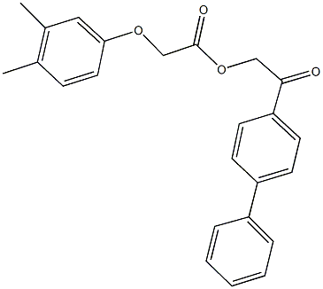 351497-21-7 2-[1,1'-biphenyl]-4-yl-2-oxoethyl (3,4-dimethylphenoxy)acetate