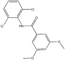 N-(2,6-dichlorophenyl)-3,5-dimethoxybenzamide Structure