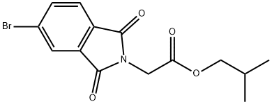 isobutyl (5-bromo-1,3-dioxo-1,3-dihydro-2H-isoindol-2-yl)acetate|