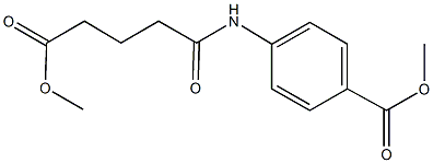 methyl 4-[(5-methoxy-5-oxopentanoyl)amino]benzoate Structure