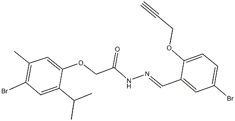 2-(4-bromo-2-isopropyl-5-methylphenoxy)-N