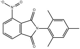 4-nitro-2-mesityl-1H-isoindole-1,3(2H)-dione Struktur