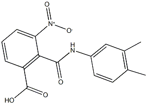 351998-00-0 2-[(3,4-dimethylanilino)carbonyl]-3-nitrobenzoic acid