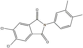 351998-02-2 5,6-dichloro-2-(3,4-dimethylphenyl)-1H-isoindole-1,3(2H)-dione