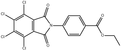 ethyl 4-(4,5,6,7-tetrachloro-1,3-dioxo-1,3-dihydro-2H-isoindol-2-yl)benzoate|