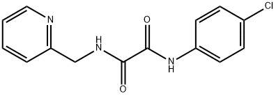 N~1~-(4-chlorophenyl)-N~2~-(2-pyridinylmethyl)ethanediamide Struktur