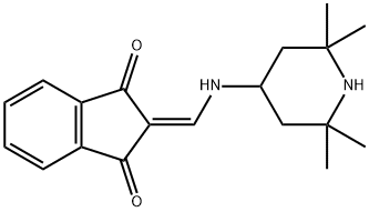 352219-53-5 2-{[(2,2,6,6-tetramethyl-4-piperidinyl)amino]methylene}-1H-indene-1,3(2H)-dione