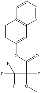 2-naphthyl 2,3,3,3-tetrafluoro-2-methoxypropanoate Structure