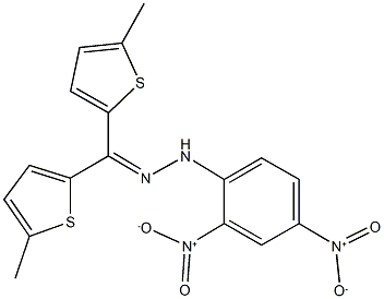 bis(5-methyl-2-thienyl)methanone {2,4-bisnitrophenyl}hydrazone|