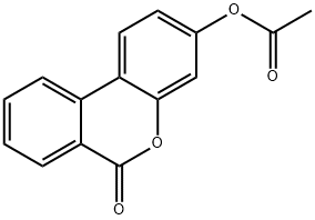 6-oxo-6H-benzo[c]chromen-3-yl acetate Structure