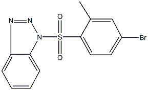 352304-56-4 1-[(4-bromo-2-methylphenyl)sulfonyl]-1H-1,2,3-benzotriazole