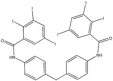 2,3,5-triiodo-N-(4-{4-[(2,3,5-triiodobenzoyl)amino]benzyl}phenyl)benzamide|