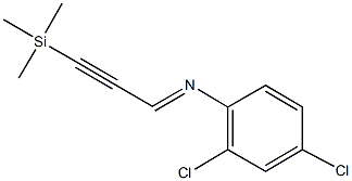 N-(2,4-dichlorophenyl)-N-[3-(trimethylsilyl)-2-propynylidene]amine Structure