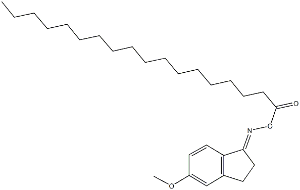 5-methoxy-1-indanone O-stearoyloxime,352338-10-4,结构式