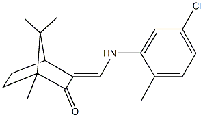 352338-50-2 3-[(5-chloro-2-methylanilino)methylene]-1,7,7-trimethylbicyclo[2.2.1]heptan-2-one