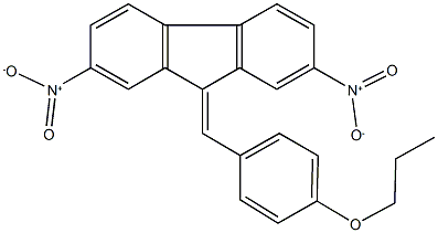352340-02-4 2,7-dinitro-9-(4-propoxybenzylidene)-9H-fluorene