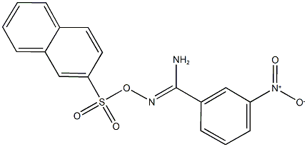 352347-09-2 3-nitro-N'-[(2-naphthylsulfonyl)oxy]benzenecarboximidamide