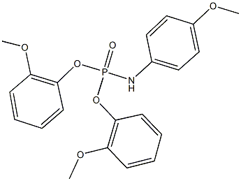 bis(2-methoxyphenyl) 4-methoxyphenylamidophosphate|